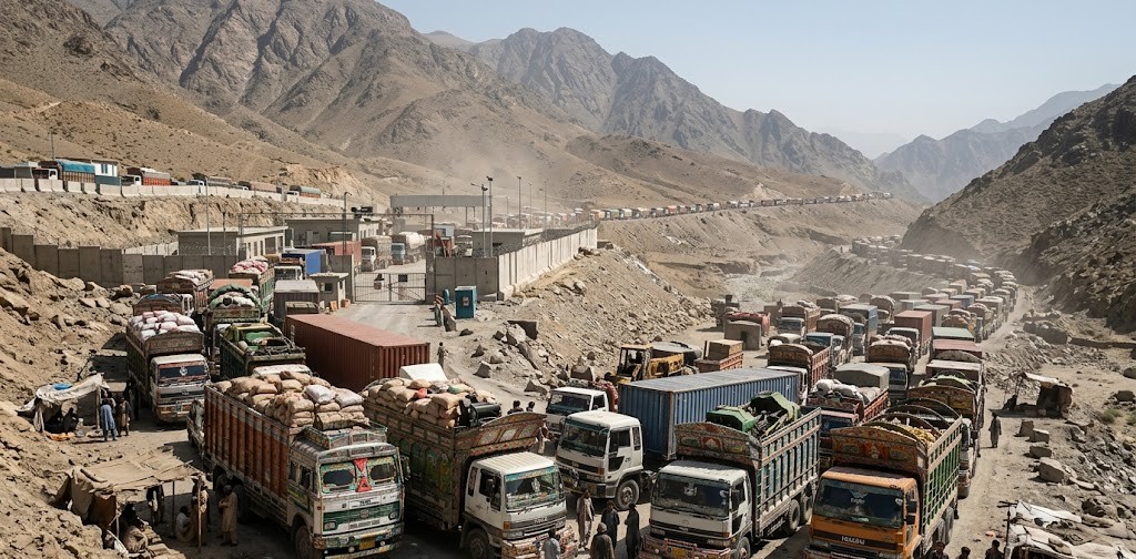 The Double Stranglehold: How Border Wars and Maritime Chokepoints Are Suffocating Afghanistan’s Economy